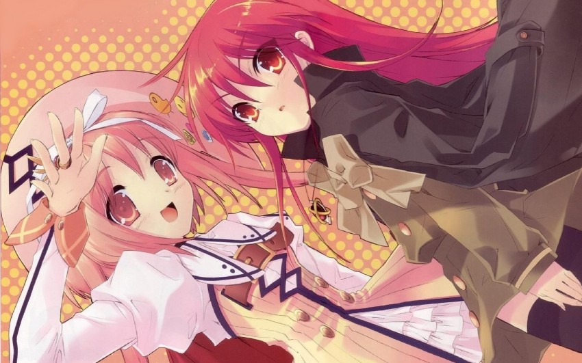 shana, alastor, and akihime sumomo (shakugan no shana and 1 more) drawn by ito_noizi