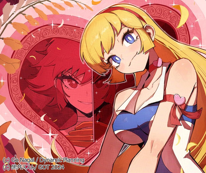 cutie honey and kisaragi honey (cutie honey) drawn by kuroi_susumu