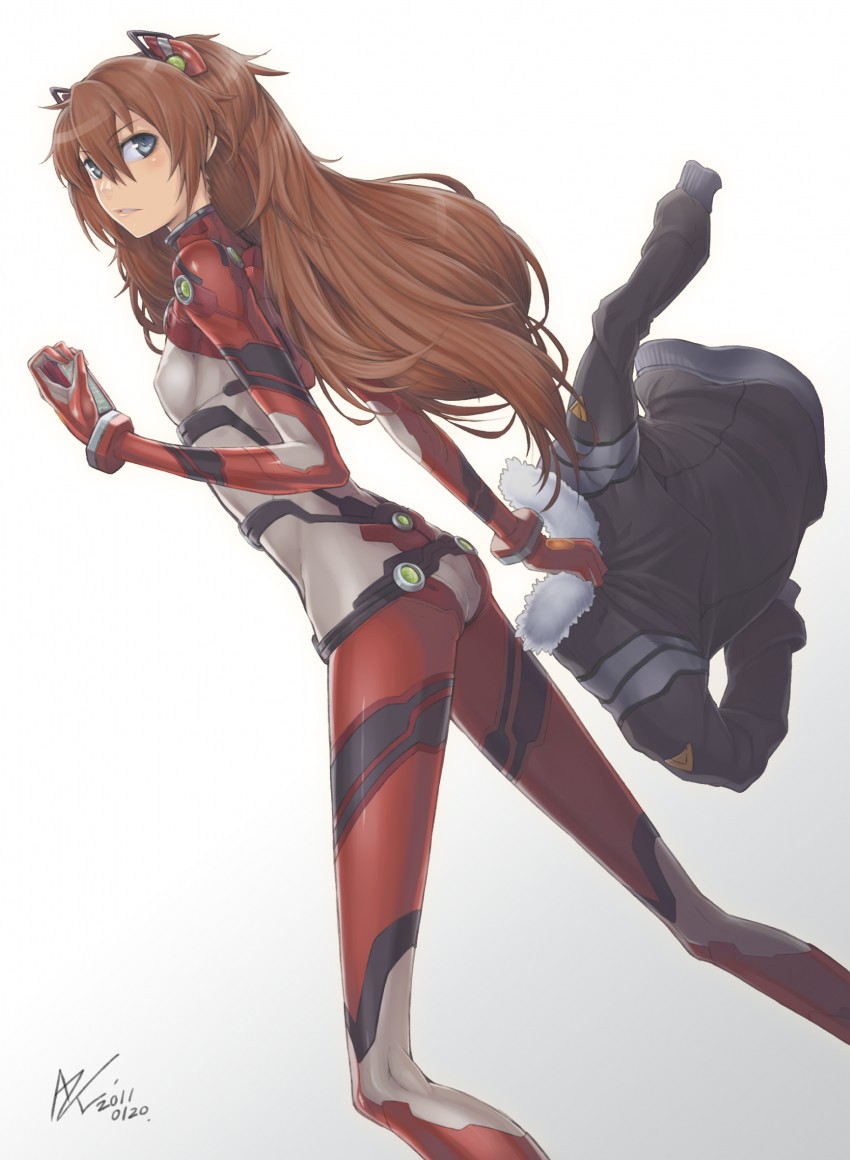 souryuu asuka langley (neon genesis evangelion and 2 more) drawn by ayaki