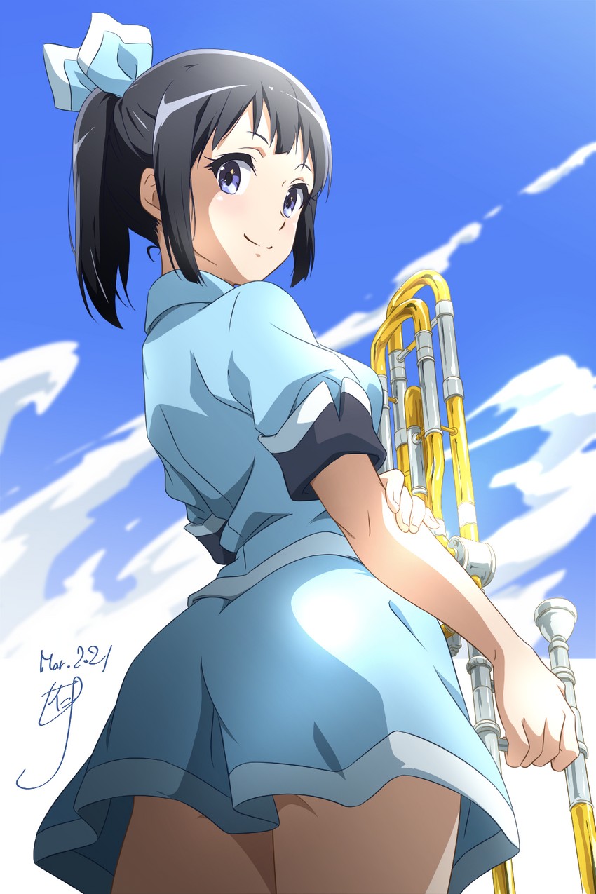 sasaki azusa (hibike! euphonium and 1 more) drawn by nii_manabu