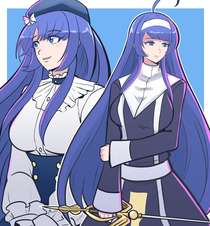 orie ballardiae harada (under night in-birth and 1 more) drawn by red_seiryu