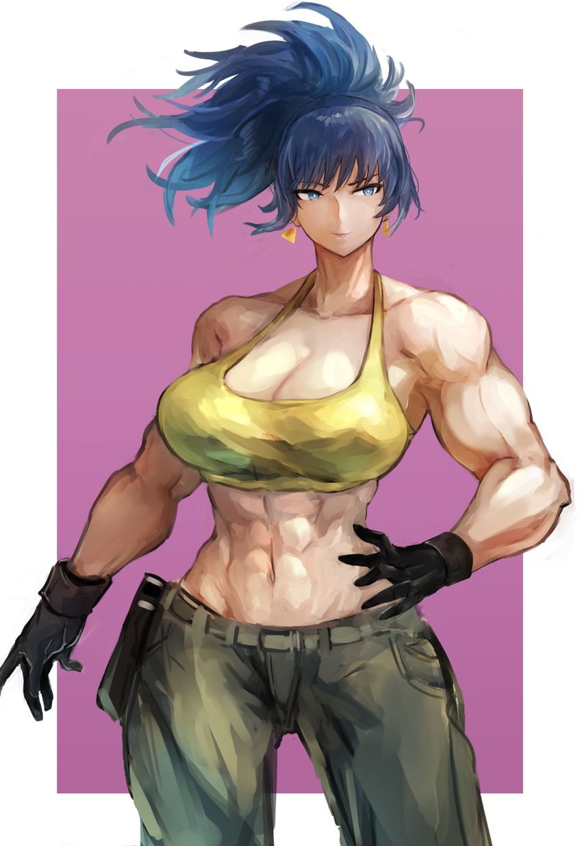 __leona_heidern_the_king_of_fighters_and_2_more_drawn_by_hatano_kiyoshi__sample-81df79a0190177683002ccde1f96d780.jpg