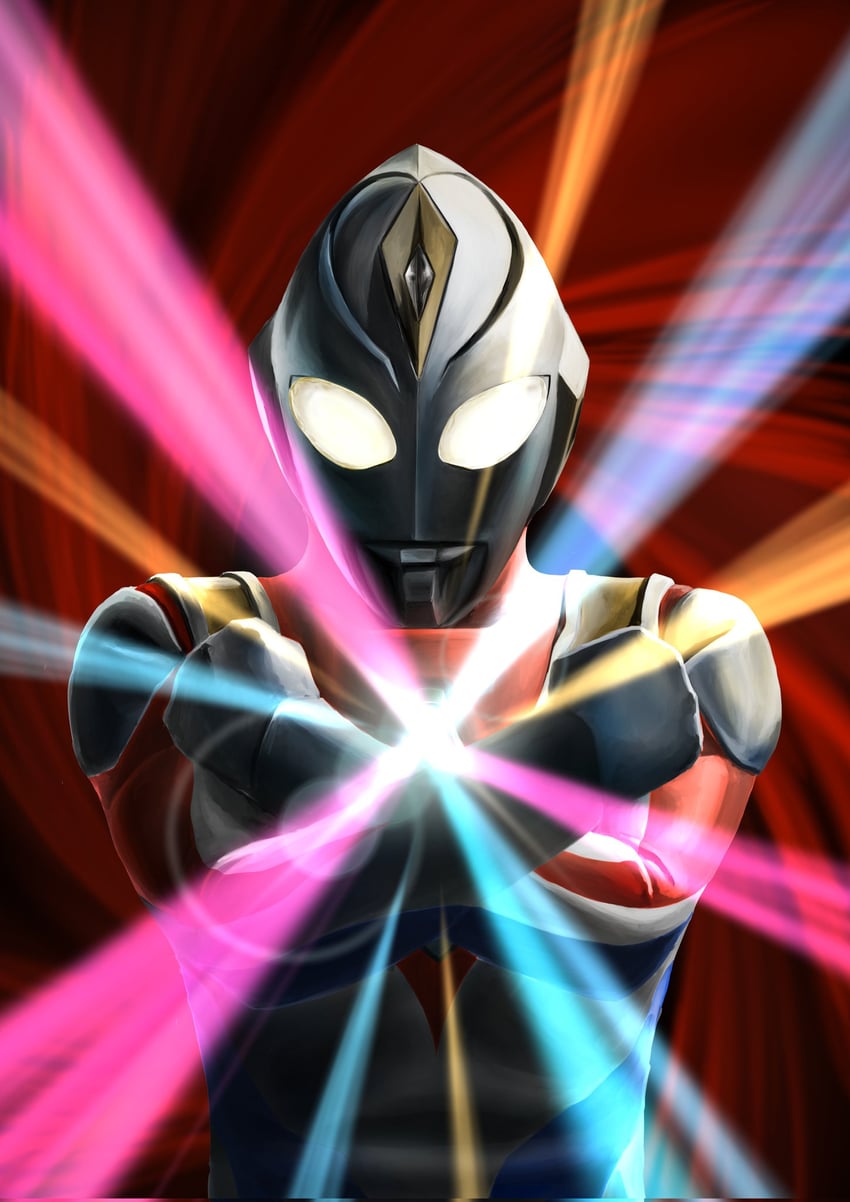 ultraman dyna (ultra series and 1 more) drawn by gattyo