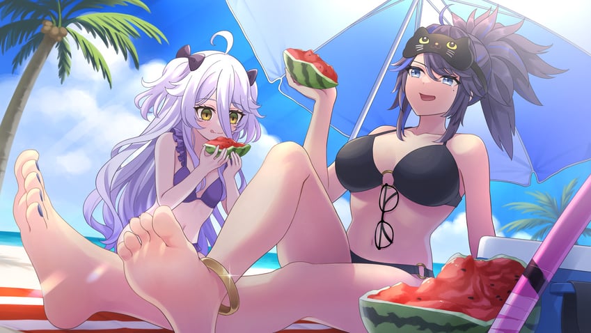 kson and henya the genius (vshojo) drawn by nekoyanagi_reo