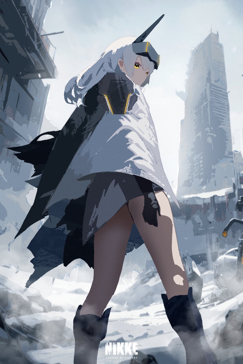 snow white (goddess of victory: nikke) drawn by kotha_art