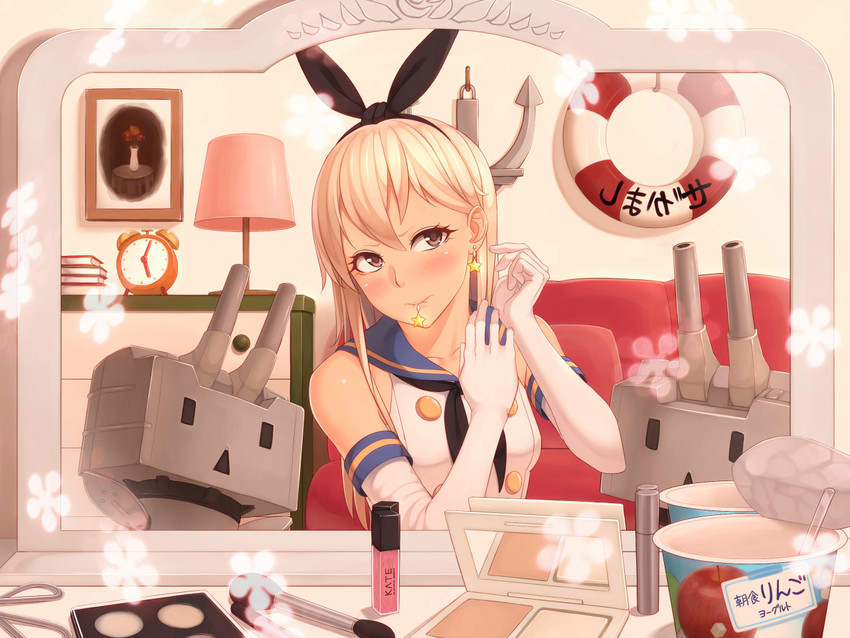 shimakaze and rensouhou-chan (kantai collection) drawn by kate_(alice_catharsis)