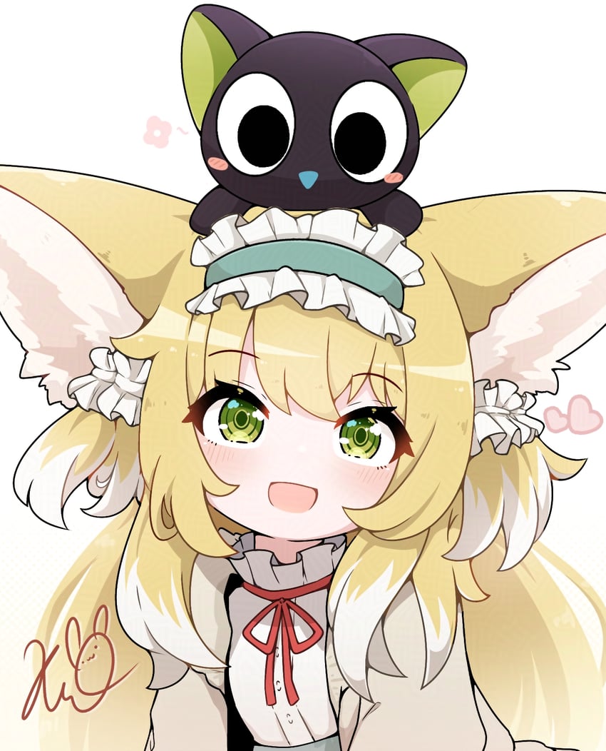 suzuran and luo xiaohei (arknights and 1 more) drawn by kurotofu