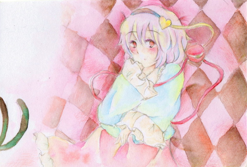 komeiji satori and kaenbyou rin (touhou) drawn by mary_(jun'ichi)
