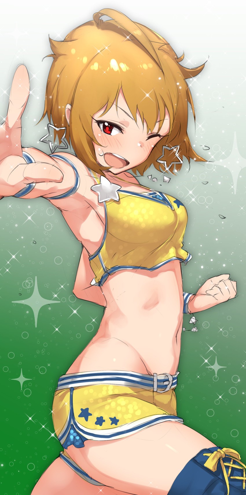 ibuki tsubasa (idolmaster and 1 more) drawn by pyz_(cath_x_tech)