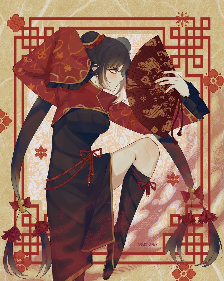 jia xichun (project moon and 1 more) drawn by lets_lam3nt
