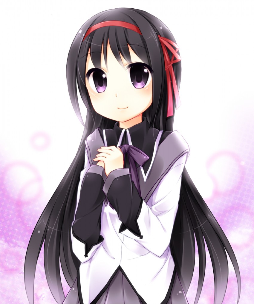 akemi homura (mahou shoujo madoka magica) drawn by hazuki_(sutasuta)