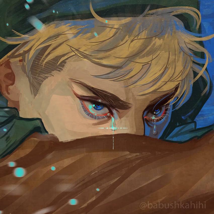 erwin smith (shingeki no kyojin and 1 more) drawn by babu_(babushkahihi)