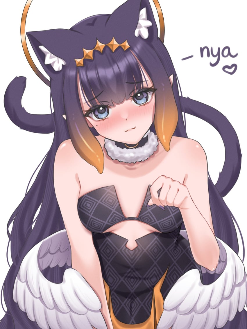 ninomae ina'nis (hololive and 1 more) drawn by arraveri