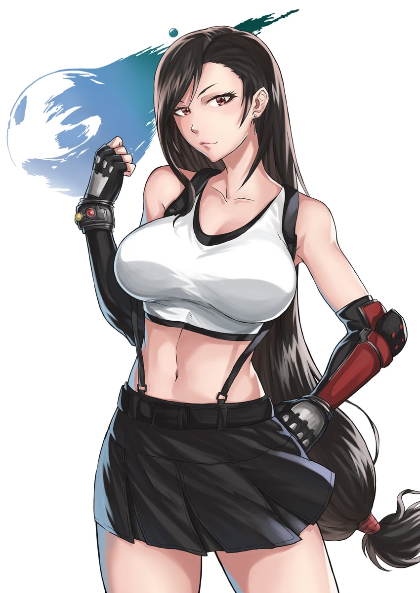 tifa lockhart (final fantasy and 2 more) drawn by mihiro_(mitumitu3232ish)