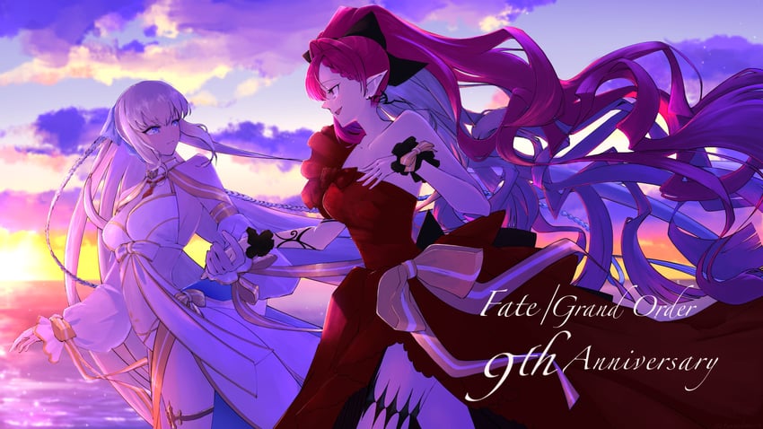 morgan le fay and baobhan sith (fate and 1 more) drawn by toumokorosi_01
