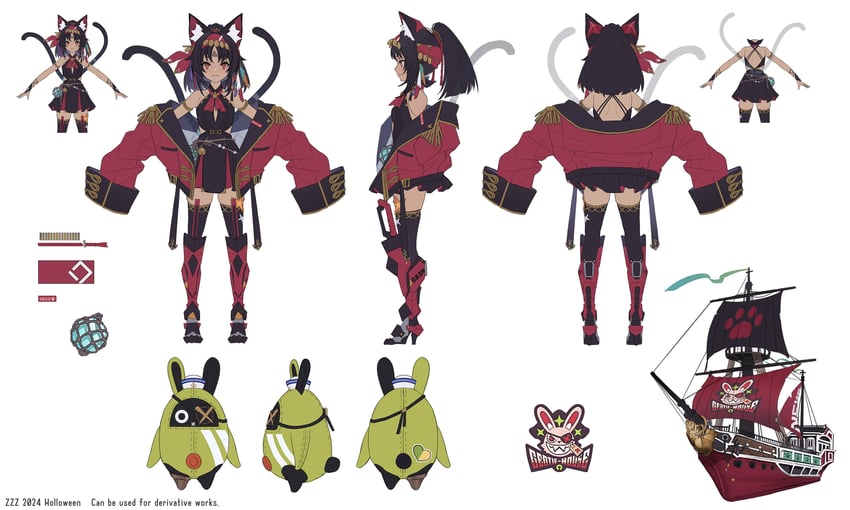 amillion and nekomiya mana (zenless zone zero) drawn by mizutama_(mao11260510)