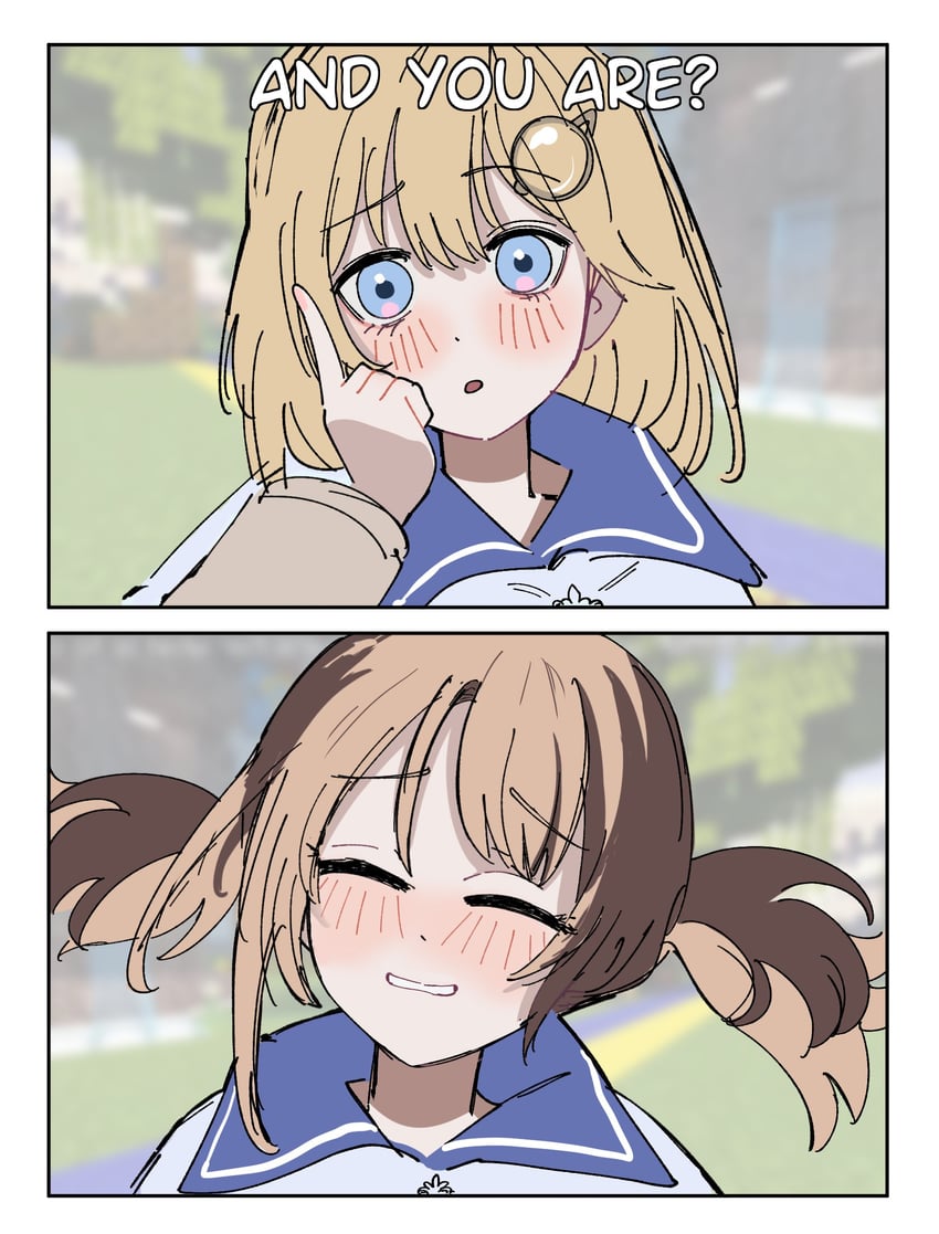watson amelia and gigi murin (hololive and 3 more) drawn by anrepoi