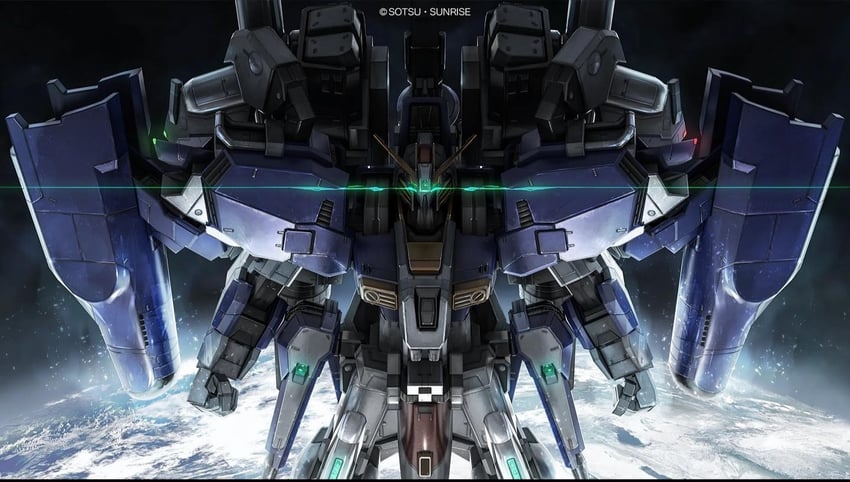 ex-s gundam (gundam and 3 more) drawn by tenjin_hidetaka