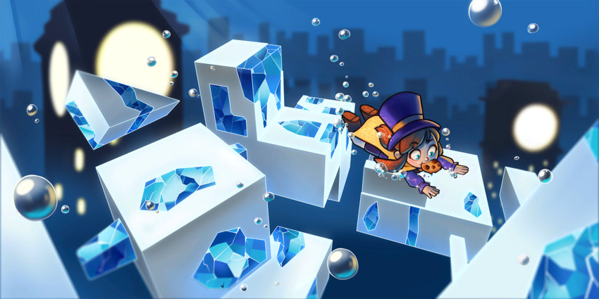 hat kid (a hat in time) drawn by jenna_brown