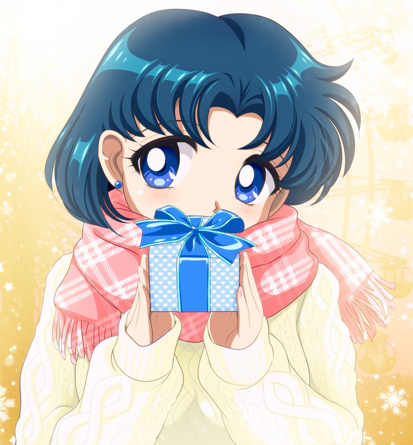 mizuno ami (bishoujo senshi sailor moon) drawn by pirochi