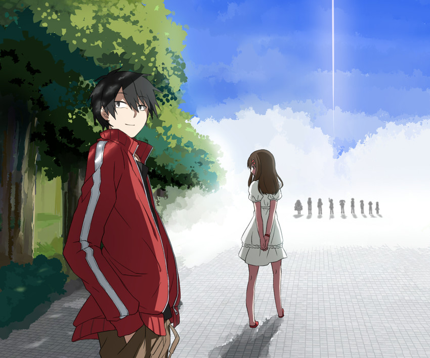 tateyama ayano, kozakura marry, kisaragi shintarou, kido tsubomi, kano shuuya, and 6 more (kagerou project and 1 more) drawn by nakadachi_(neutral0745649)