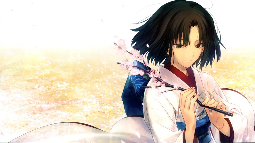 ryougi shiki and void shiki (kara no kyoukai) drawn by takeuchi_takashi
