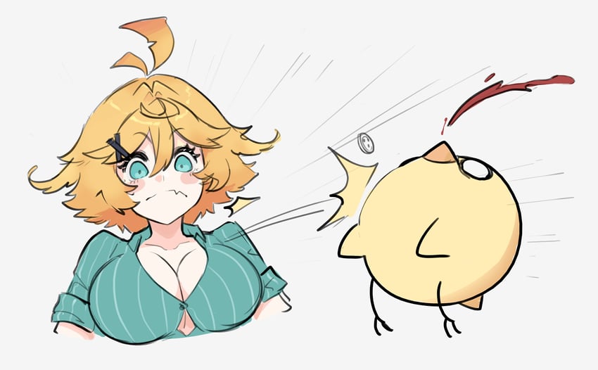 dokibird and dragoon (indie virtual youtuber) drawn by mat_(matdesenheiro)