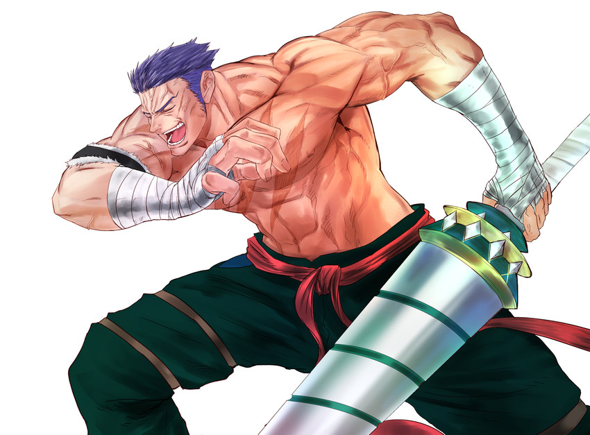 fergus mac roich (fate and 1 more) drawn by yudama_(blackdragonmy)