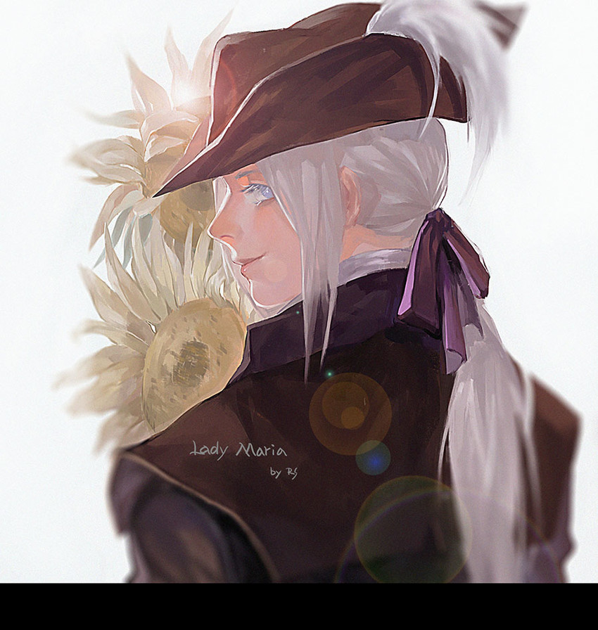 lady maria of the astral clocktower (bloodborne) drawn by saka_(724596338)