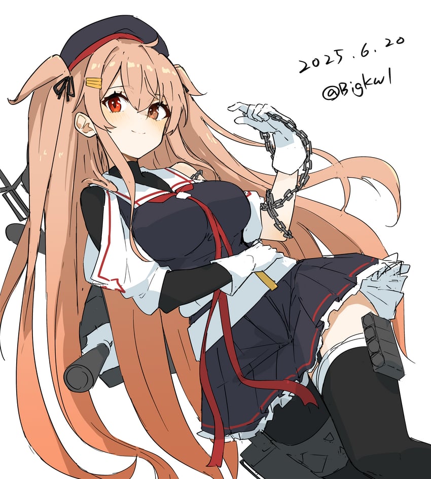 murasame and murasame kai ni (kantai collection) drawn by bigkwl