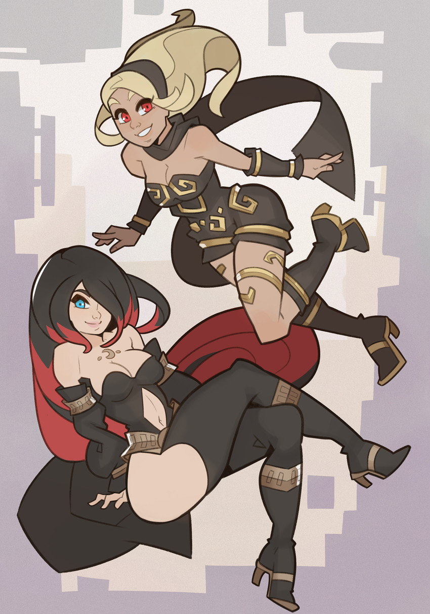 kitten and crow (gravity daze and 1 more) drawn by splashbrush