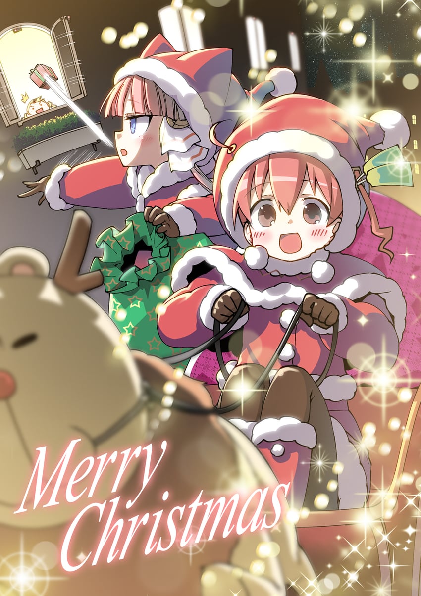 clarion, nanakorobi nene, b.u.e.r., and amy gilliam (koukaku no pandora) drawn by hitotose_rin