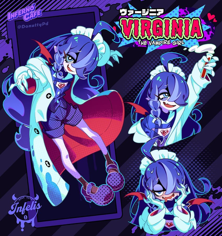 virginia (original and 1 more) drawn by donuttypd