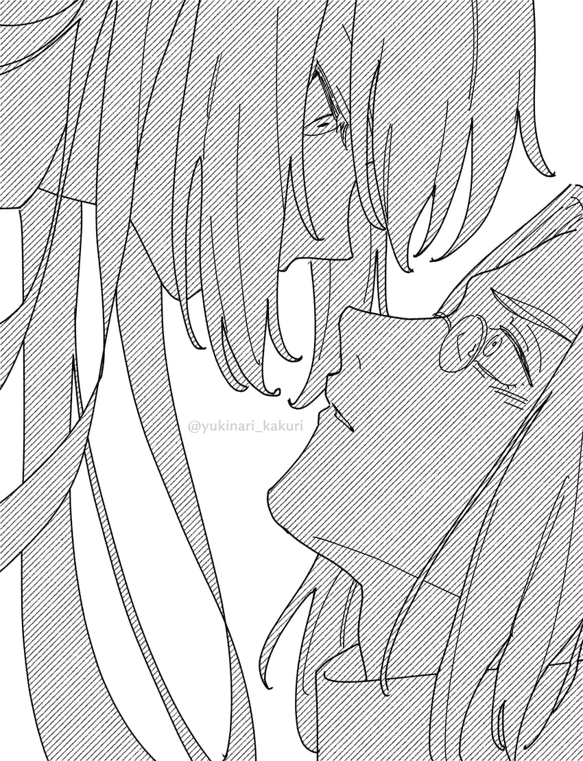 arcueid brunestud, archetype earth, and michael roa valdamjong (tsukihime) drawn by yukinari_kakuri
