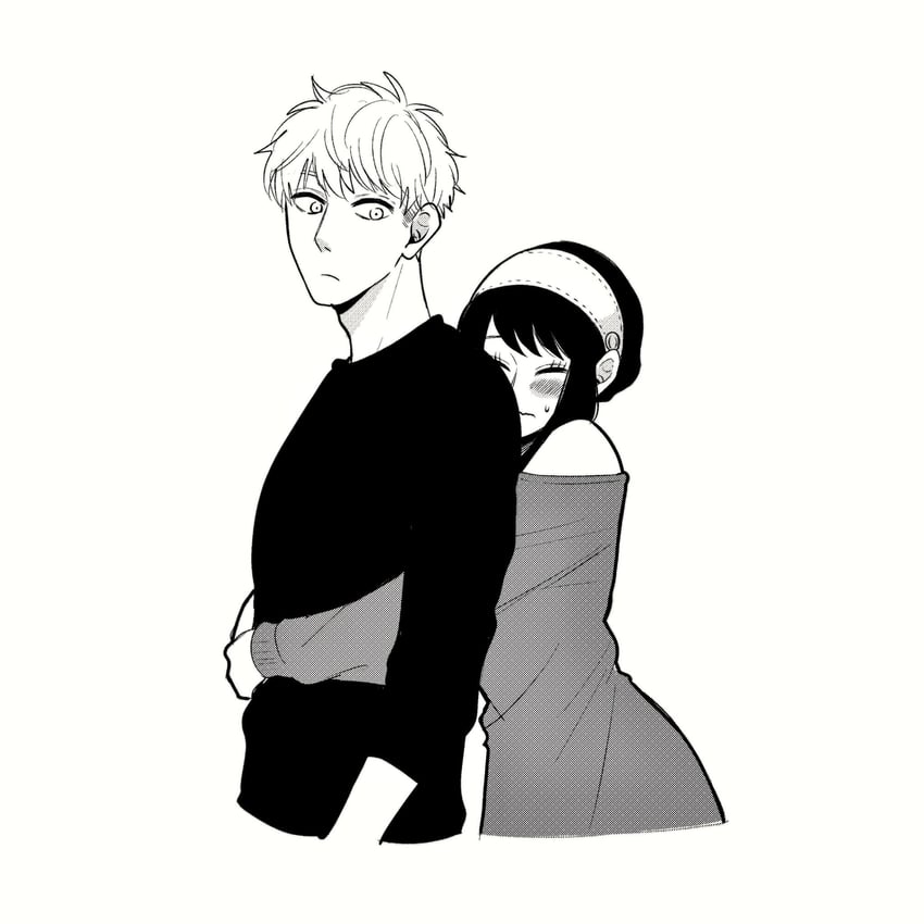 yor briar and twilight (spy x family) drawn by tori_(runrunpiia)