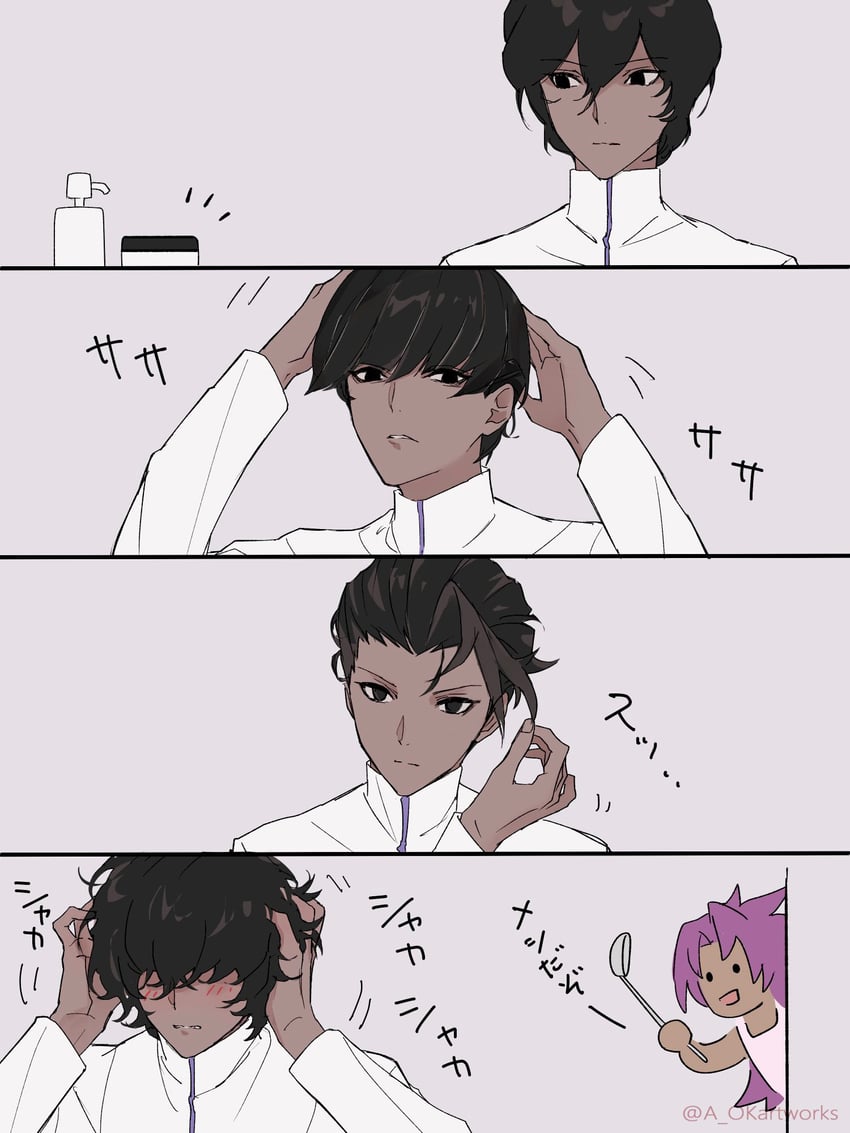 arjuna and bhima (fate and 1 more) drawn by aopix_001