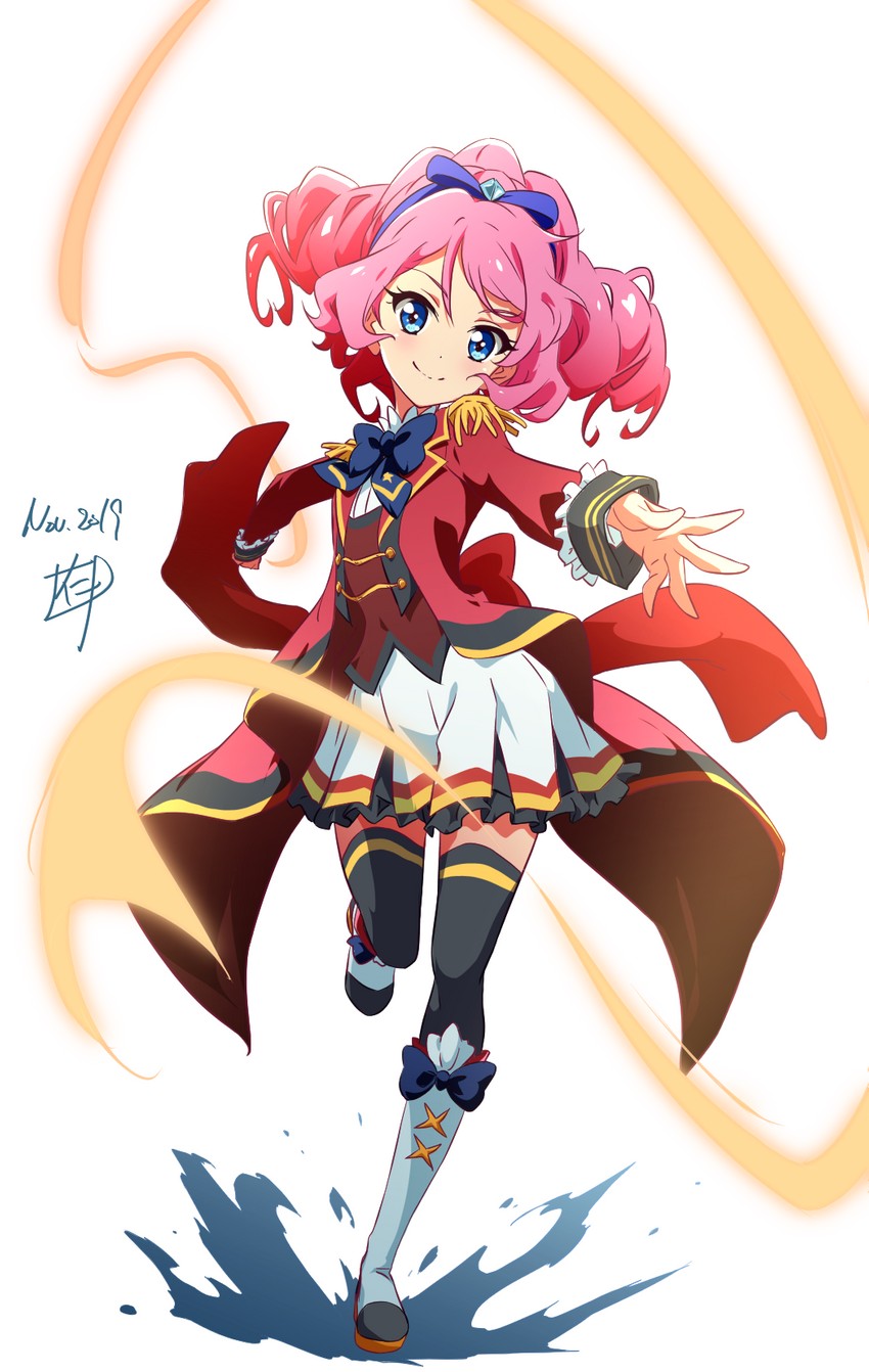 sakuraba rola (aikatsu! and 1 more) drawn by nii_manabu