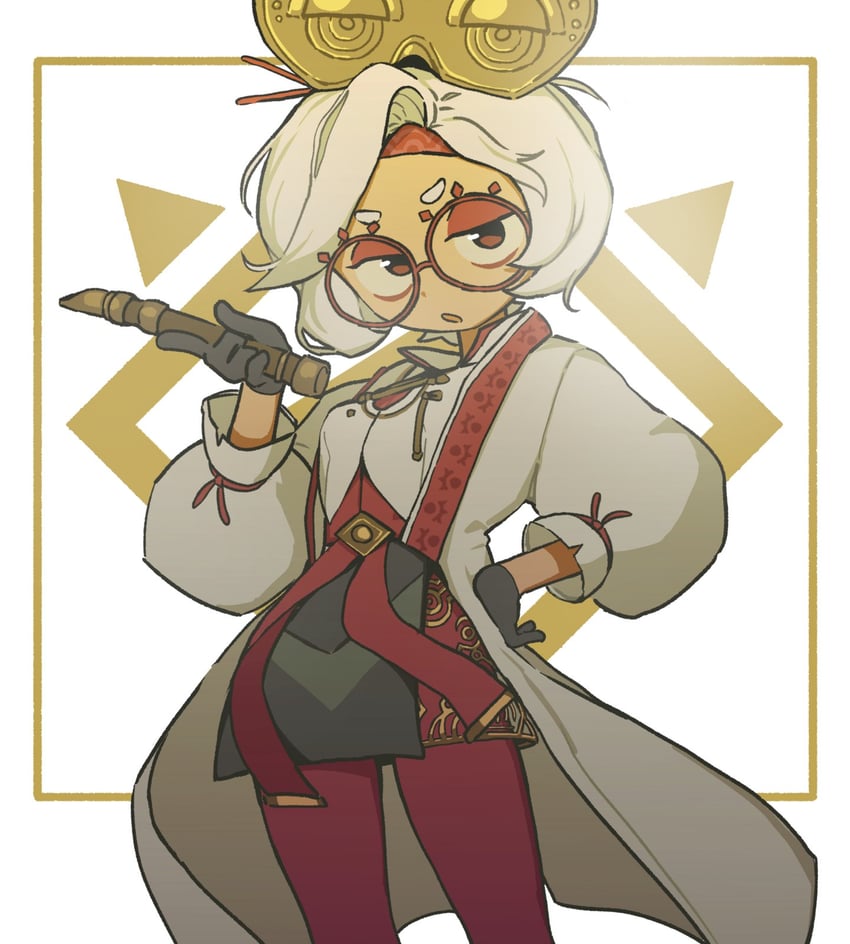 purah (the legend of zelda and 1 more) drawn by orenjipiiru