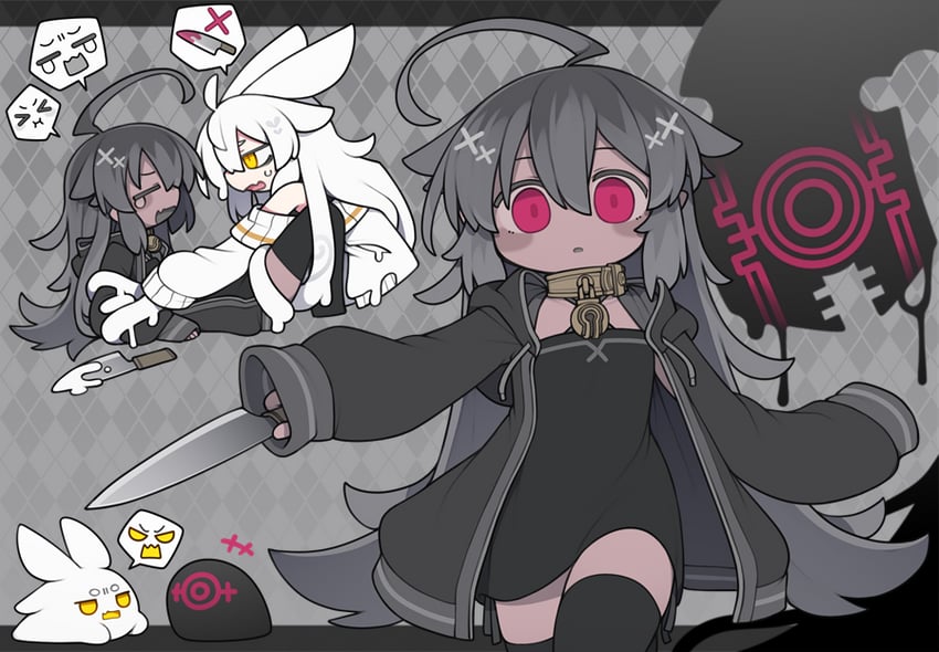 dorodra and yste (original) drawn by kisaragi_kaya