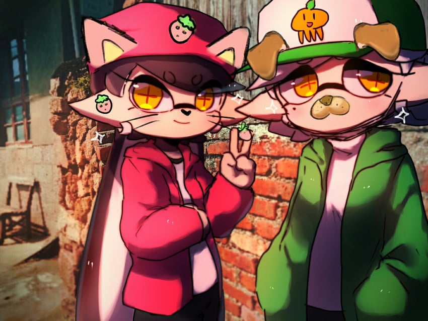 callie and marie (splatoon and 1 more) drawn by wuju59