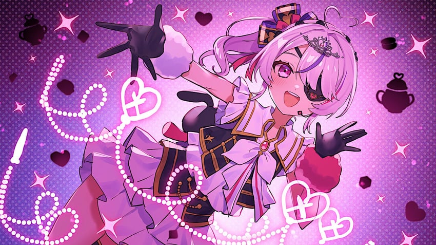 maria marionette (nijisanji and 1 more) drawn by morihayasien