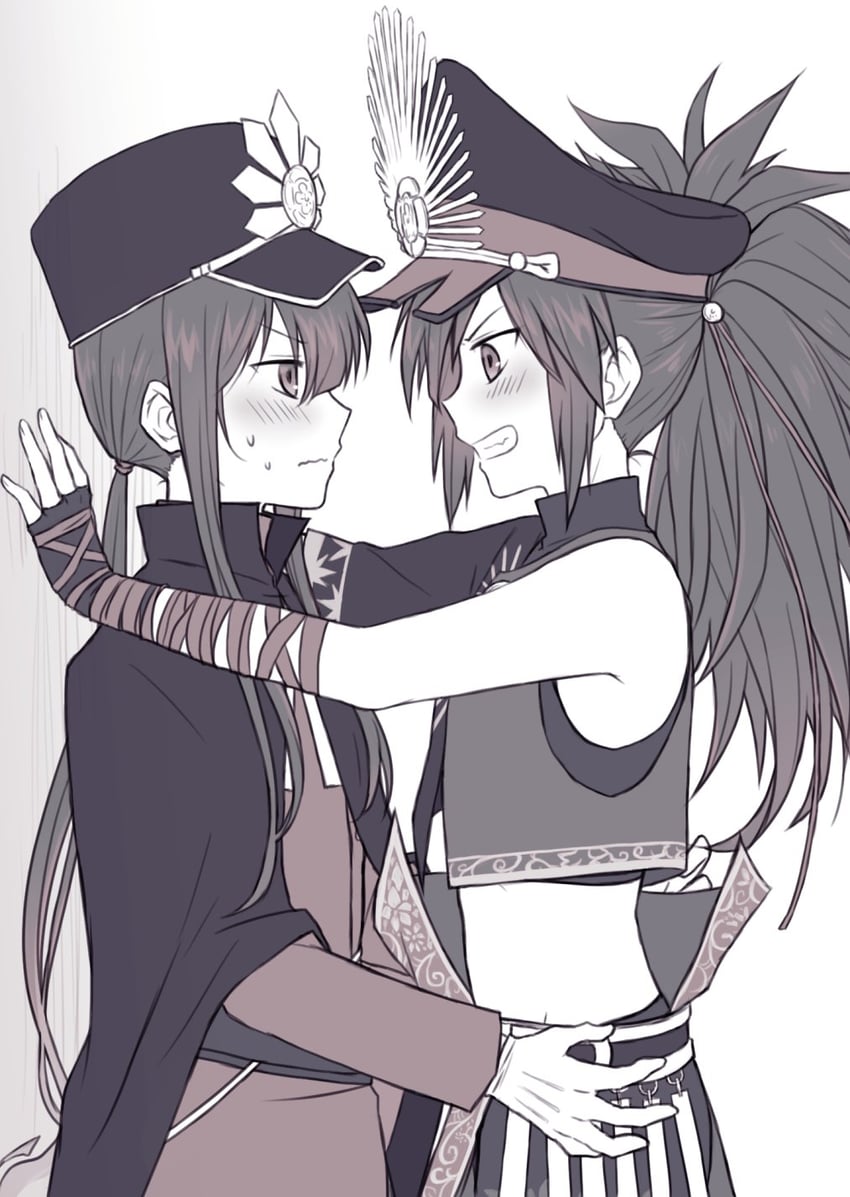 oda nobunaga, oda nobukatsu, and oda kippoushi (fate and 1 more) drawn by teramoto_kei