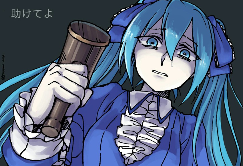 hatsune miku, clockworker's doll, and houtei no nushi (vocaloid and 2 more) drawn by rooomi