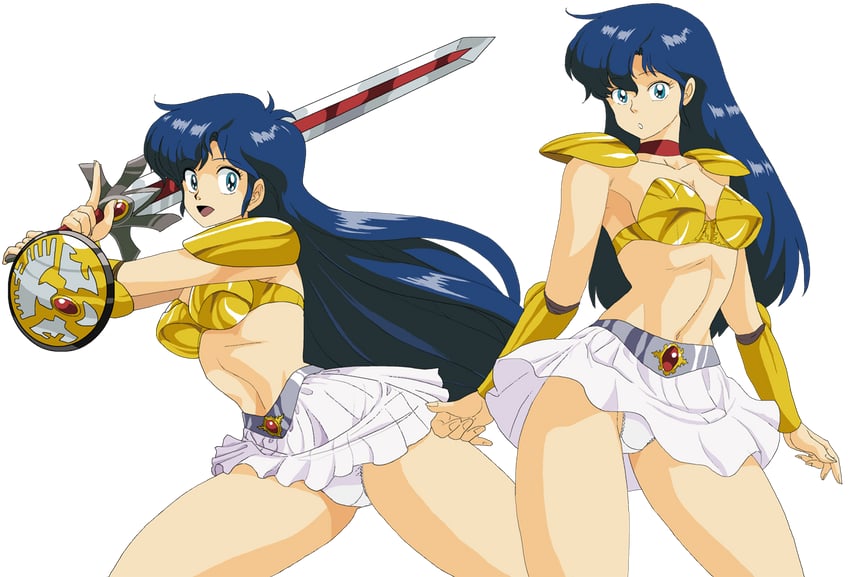asou yuuko and valis (mugen senshi valis) drawn by oggy_(oggyoggy)