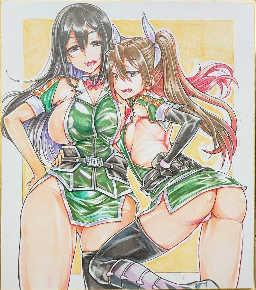 tone, chikuma, tone kai ni, and chikuma kai ni (kantai collection) drawn by nabeyu