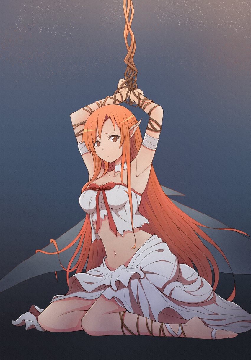 asuna and titania (sword art online) drawn by yang_zheng_yu