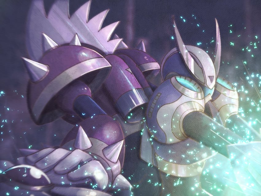 ballade and punk (mega man and 2 more) drawn by 801jhon