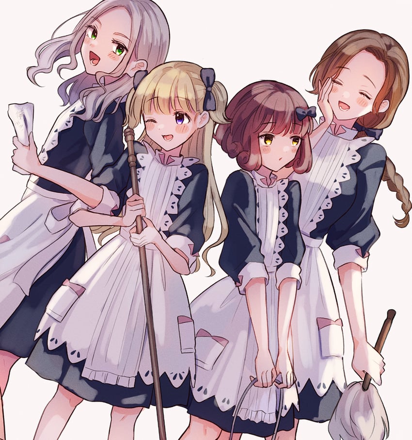 emilico, lou, rosemary, and mia (shadows house) drawn by mametarou_(mameji)