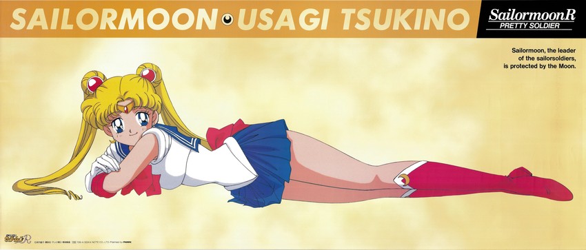 tsukino usagi and sailor moon (bishoujo senshi sailor moon and 1 more) drawn by tadano_kazuko