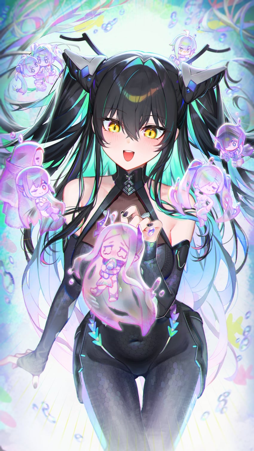 cinderella, little mermaid, grave, leviathan, mihara, and 4 more (goddess of victory: nikke) drawn by dl_(dl_6ix)